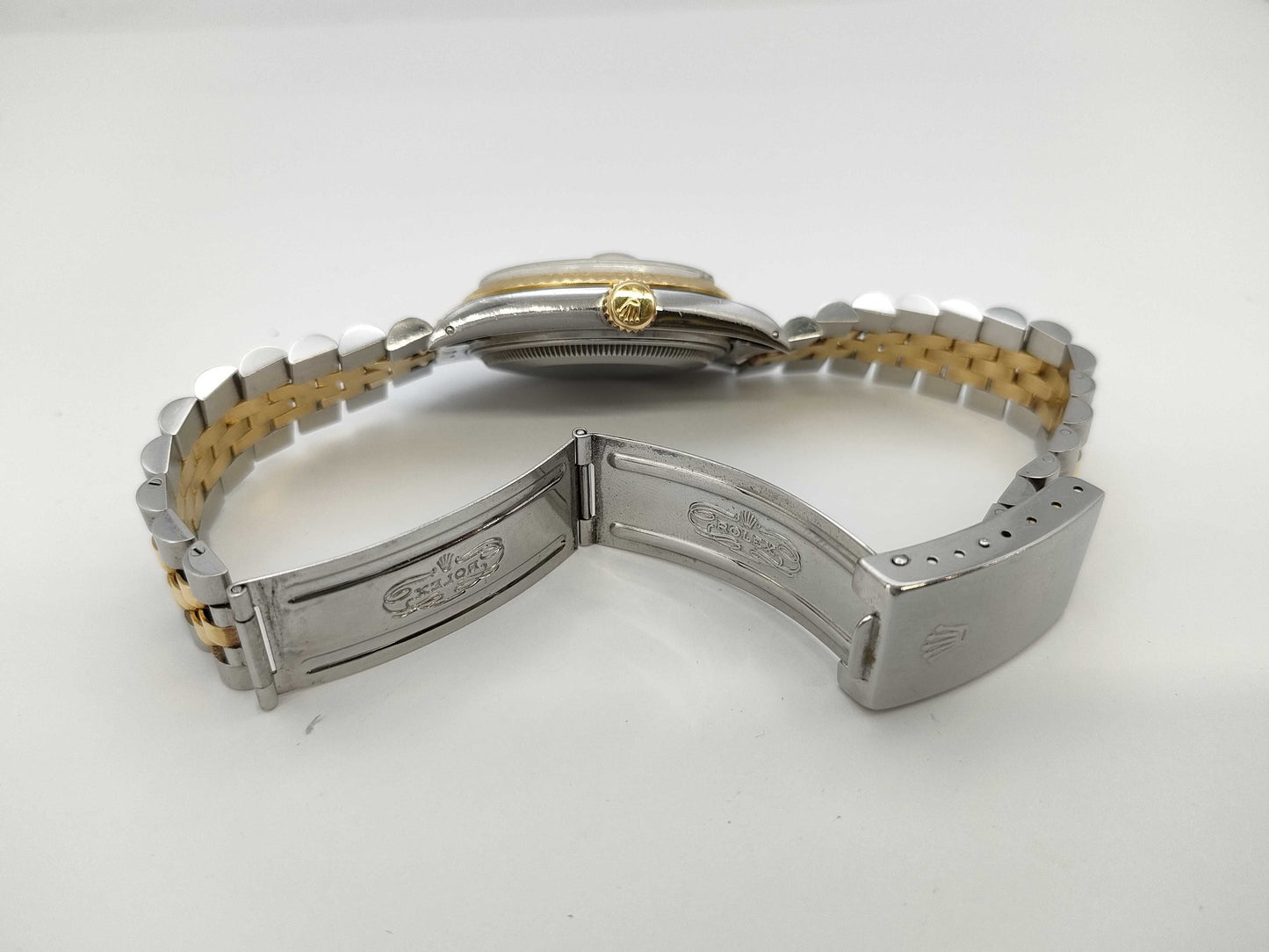 ROLEX 16013G Champagne Dial Men's Watch