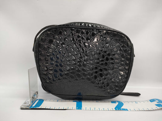 Salvatore Ferragamo Vara Crocodile Embossed Shoulder Bag Shoulder Bag