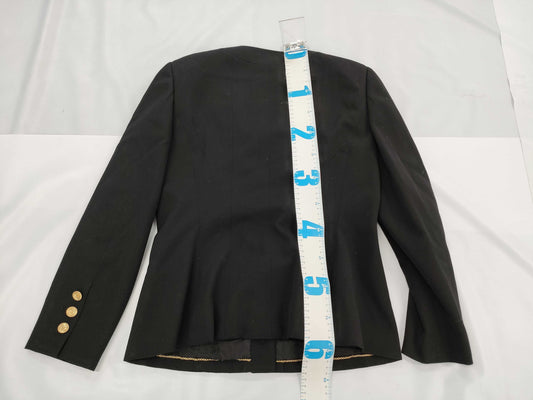 CHANEL Gold Button Jacket Jacket