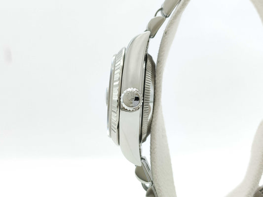 ROLEX 69174G T161527 Silver Dial Women's Watch