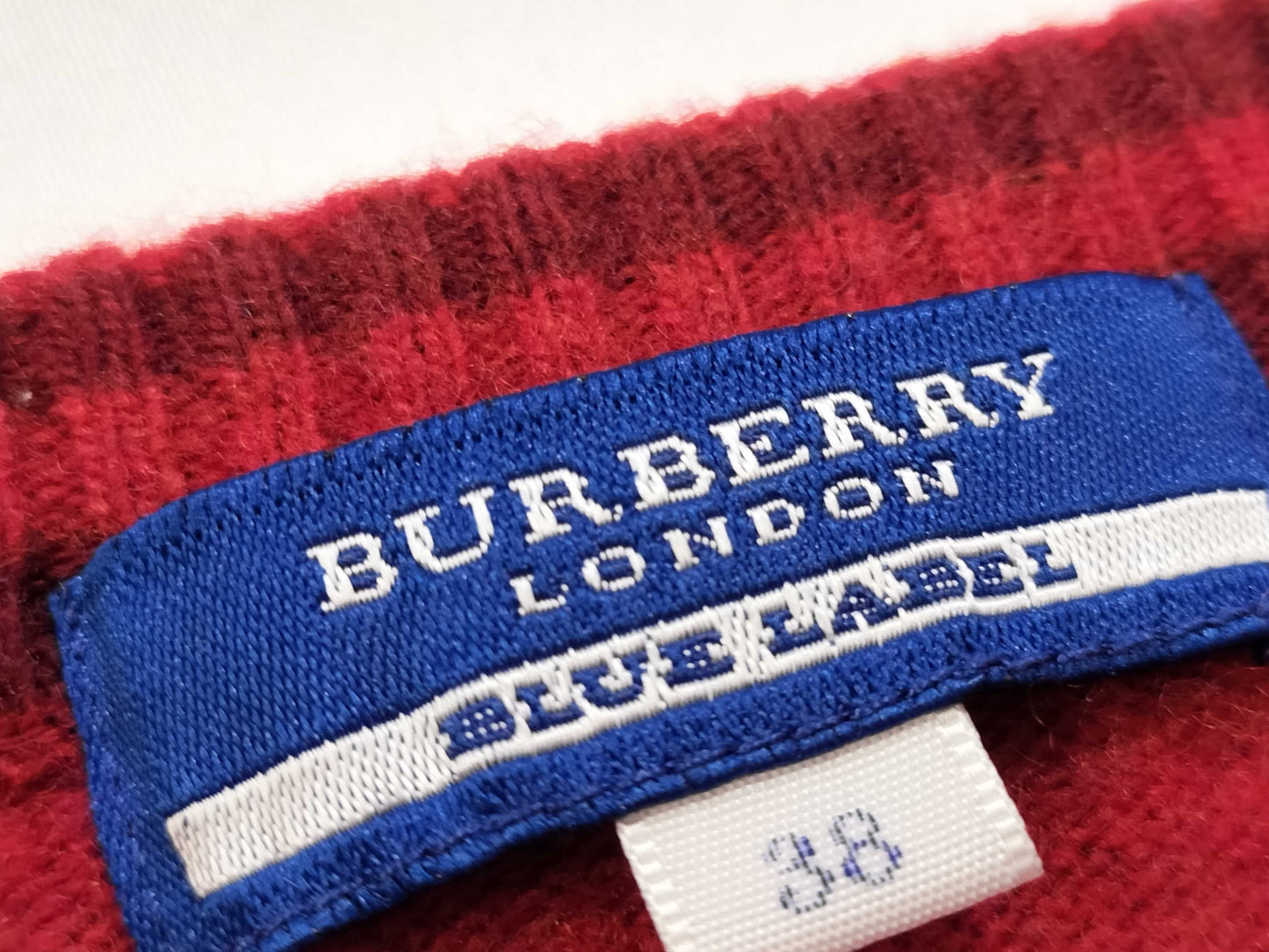 BURBERRY Blue Label □BURBERRY BLUE LABEL Knitted Sweater Top