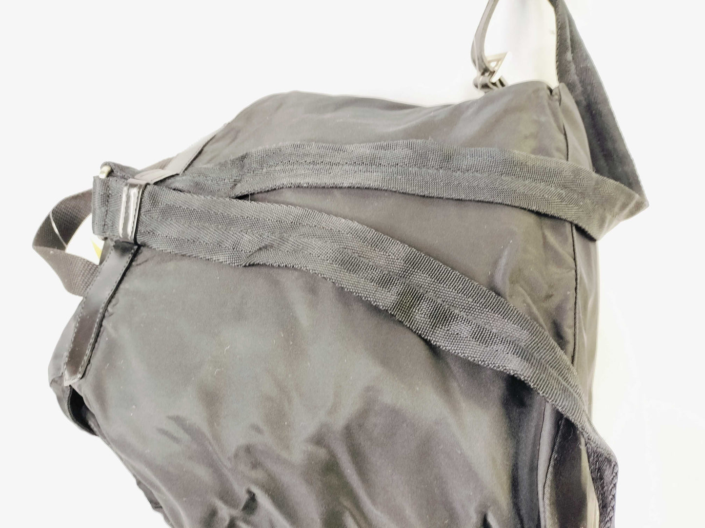 PRADA nylon and leather backpack