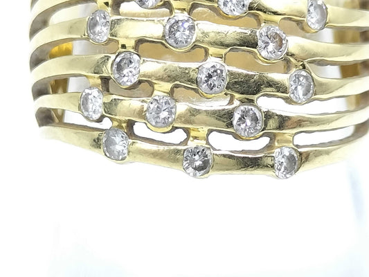 D0.50ct K18 8.1g Ring