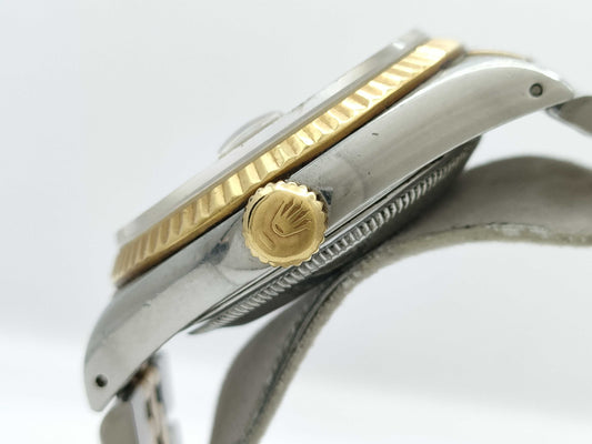 ROLEX 16233 E415935 Champagne Dial Jubilee Bracelet Men's Watch