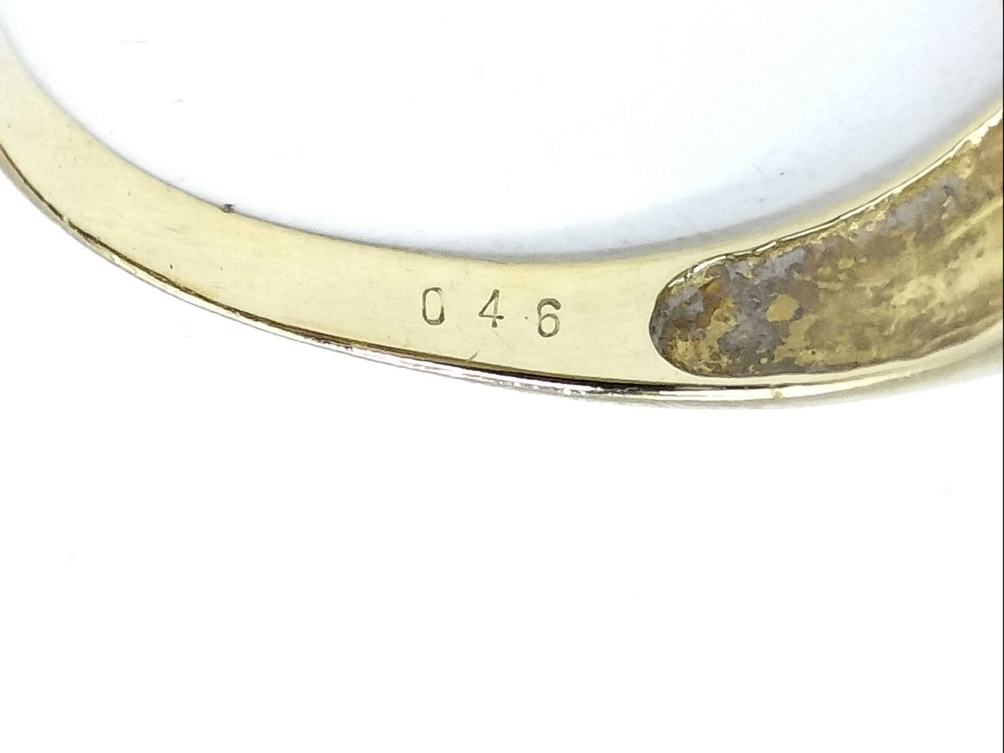 R0.46ct D0.20ct K18 3.3g Ring