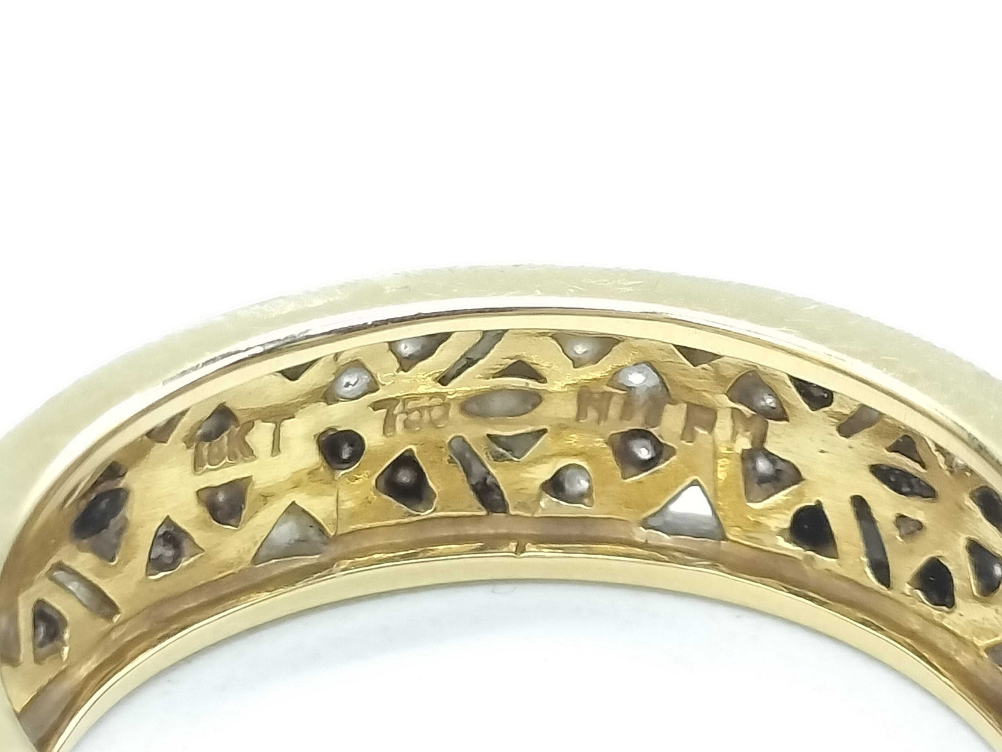 Diamond 750 3.6g Ring