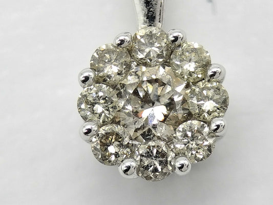 D0.15ct K18WG 0.3g Pendant Top