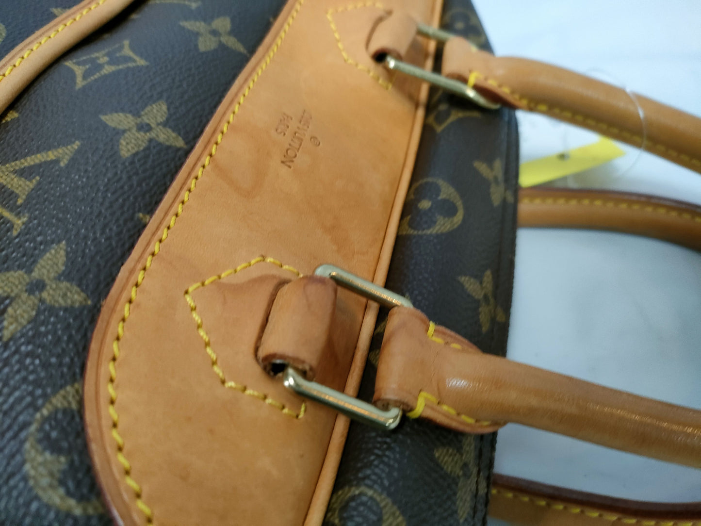 LOUIS VUITTON Monogram M47270 Deauville Boston Bag