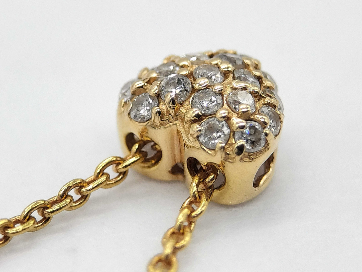 Diamond K18 2.0g Necklace