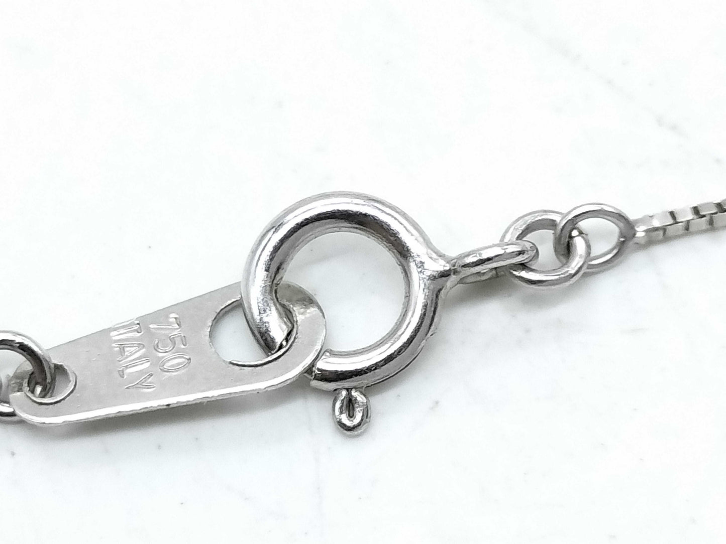 D0.25ct K18WG 1.3g Necklace