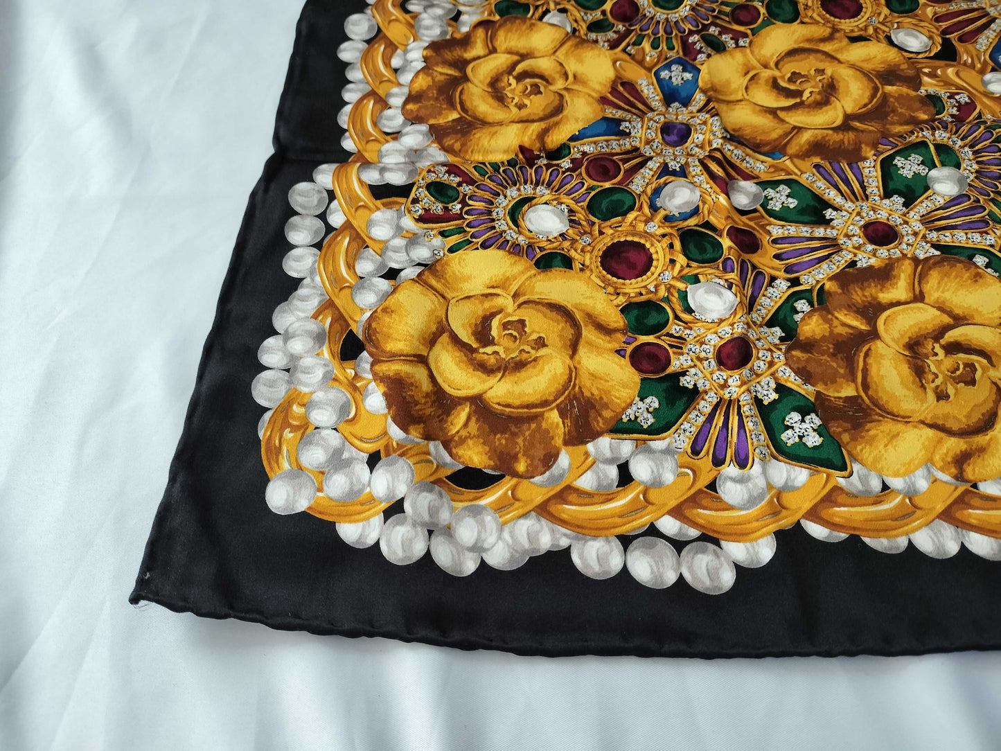 CHANEL CHANEL Accessory Pattern Scarf Scarf