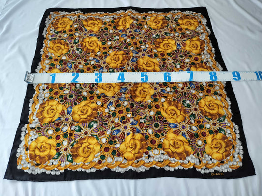 CHANEL CHANEL Accessory Pattern Scarf Scarf