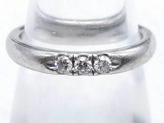4℃ Diamond Pt950 4.3g Ring