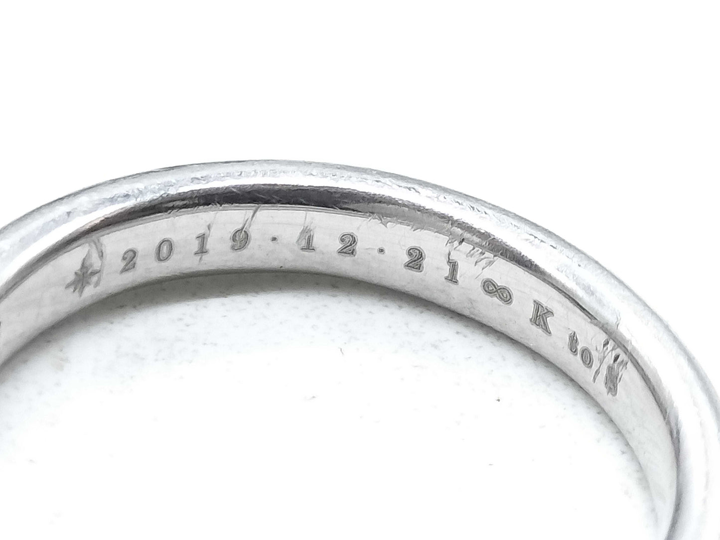 4℃ Diamond Pt950 4.3g Ring