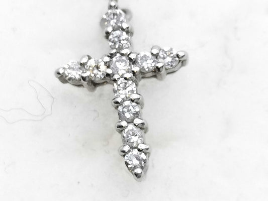 D0.15ct Pt900 1.2g earrings