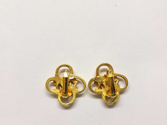 CHANEL 96P Earrings Coco Mark Earrings