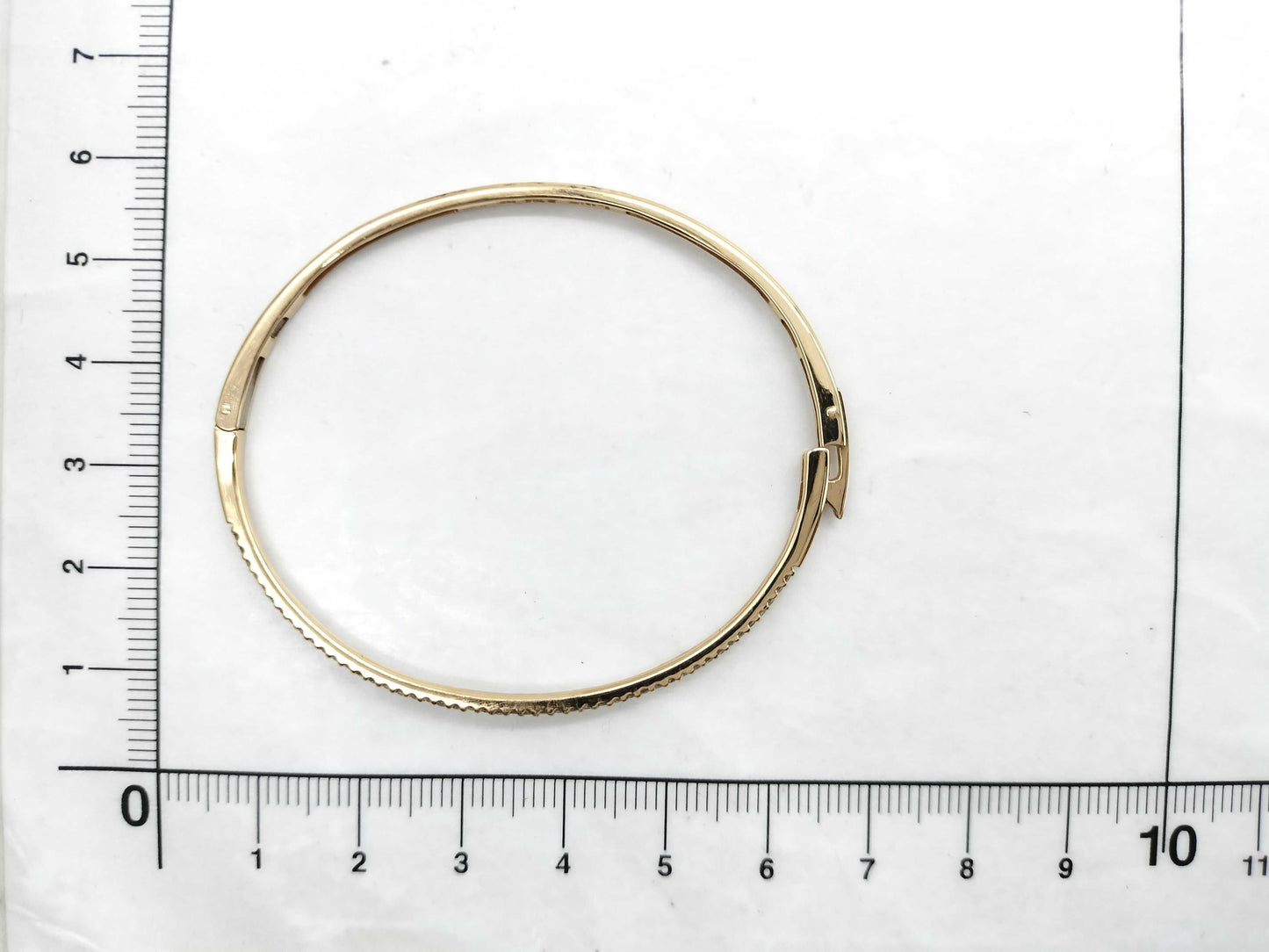 D0.35ct K18 8.0g Bracelet/Bangle