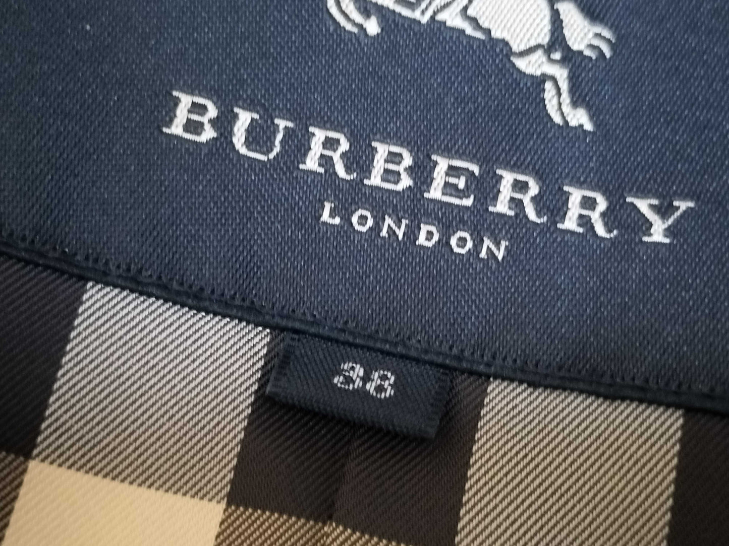 BURBERRY Down Coat Padded Hoodie Nova Check Coat