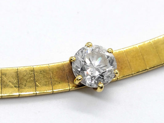 D0.73ct K18 26.7g Necklace