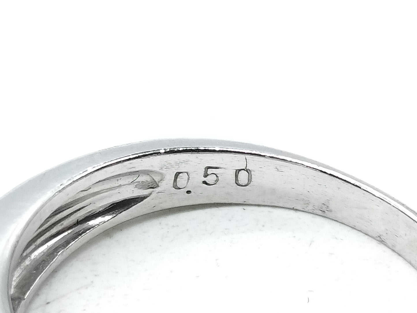 D0.50ct Pt900 5.2g Ring