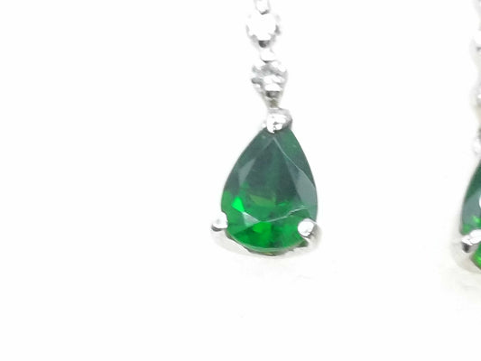 G0.47ct D0.13ct / G0.48ct D0.13ct Pt900 2.2g Earrings