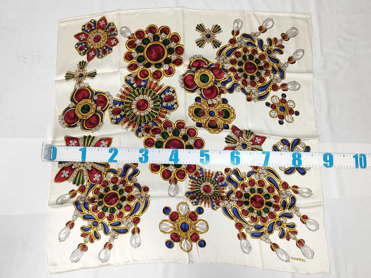 CHANEL Large Scarf Accessory Design Scarf