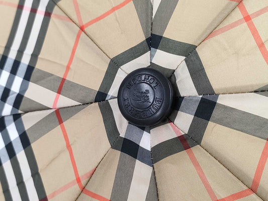 BURBERRY Nova Check Folding Umbrella Umbrella Umbrella