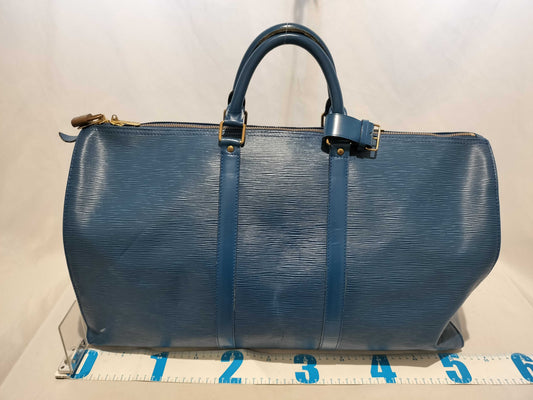 LOUIS VUITTON Epi Keypol 50 Boston Bag