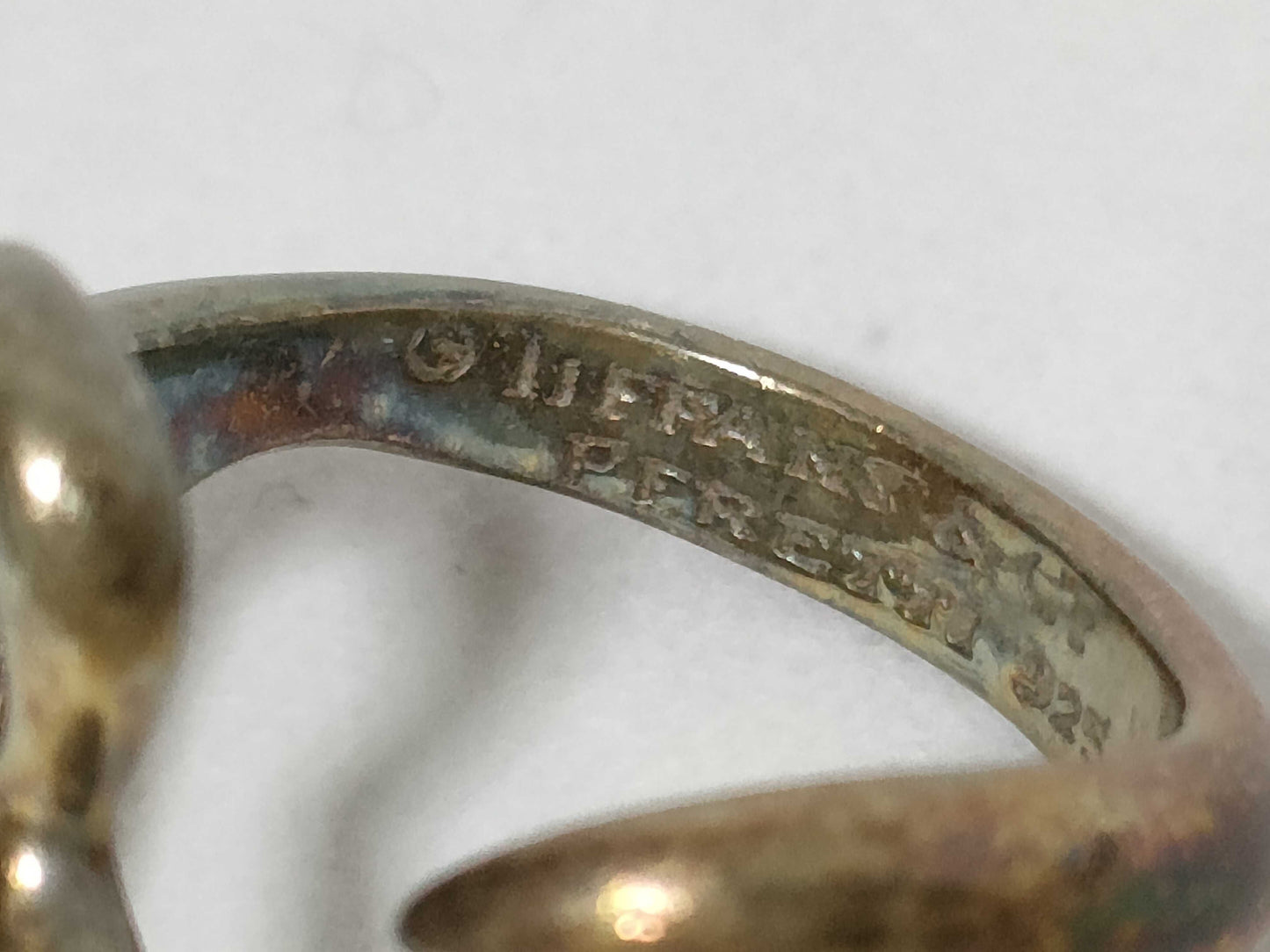 Tiffany & Co. 925 Open Heart Ring