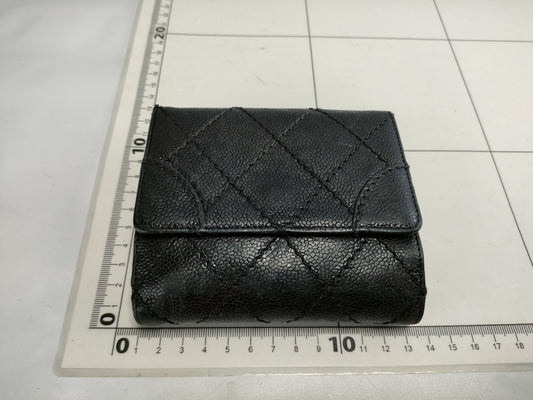 CHANEL Wild Stitch Compact Wallet Wallet