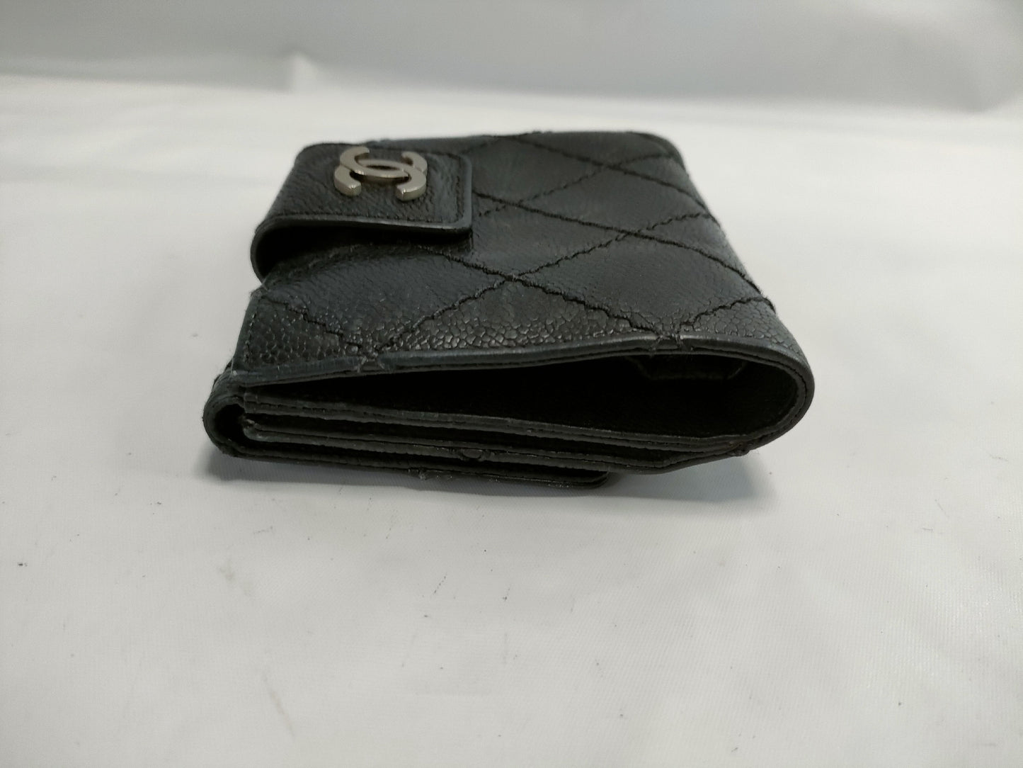 CHANEL Wild Stitch Compact Wallet Wallet