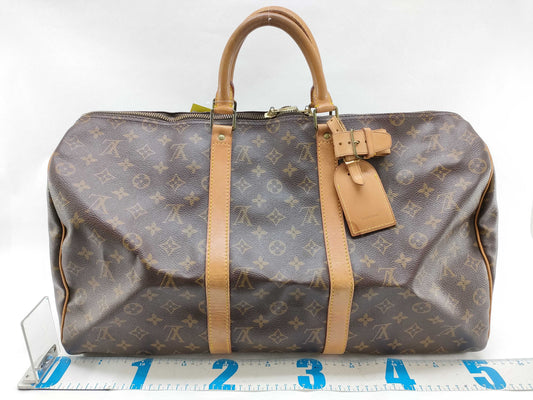 LOUIS VUITTON Monogram M41428 Keepall 45 Boston Bag