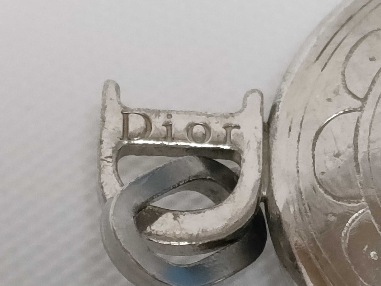 Dior Oval Locket Earrings Other Accessories