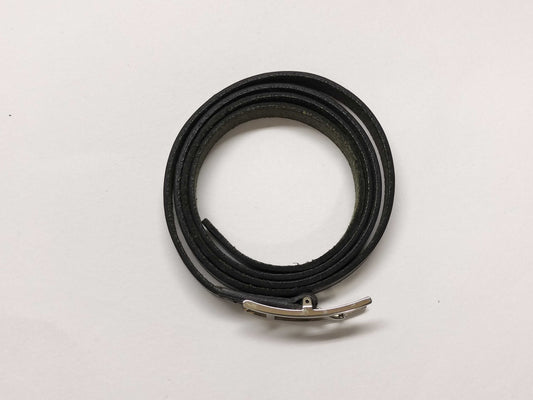 HERMES Double Tour B-Api Leather Bracelet Bracelet/Bangle