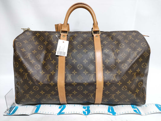 LOUIS VUITTON Monogram M41426 Keepall 50 Boston Bag