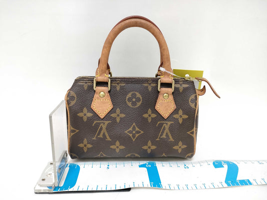 LOUIS VUITTON Monogram Mini Speedy Condition Consideration 02 Year Manufactured Tote Bag