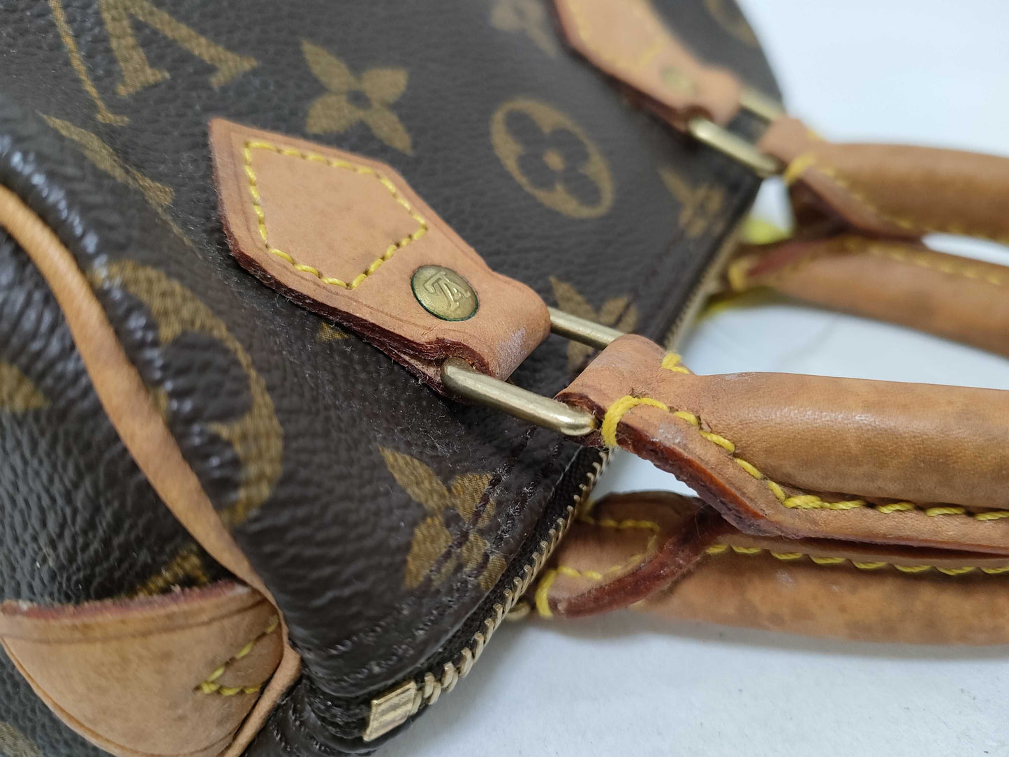 LOUIS VUITTON Monogram Mini Speedy Condition Consideration 02 Year Manufactured Tote Bag