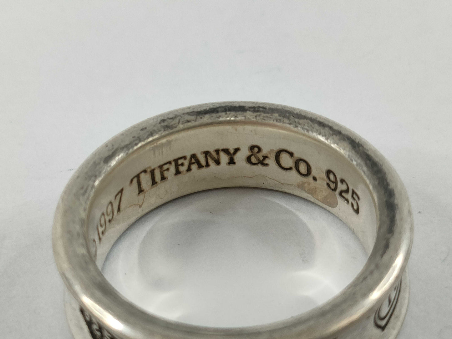Tiffany & Co. SV925 1837 Narrow Ring 8.2g