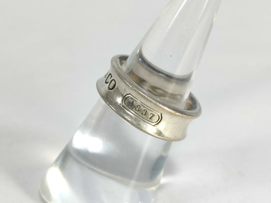 Tiffany & Co. SV925 1837 Narrow Ring 7.3g
