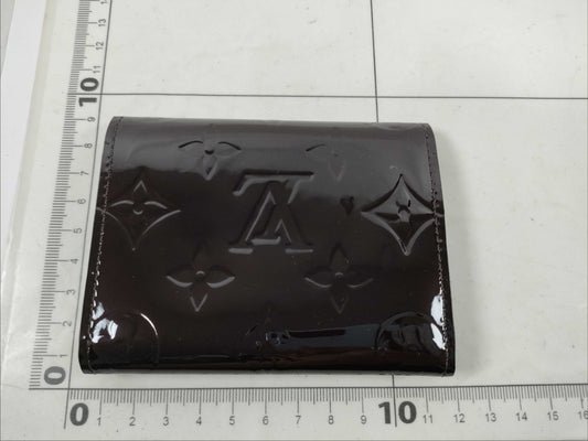 LOUIS VUITTON Verni Amarant Business Card Case Card Case, Pass Case, Business Card Case