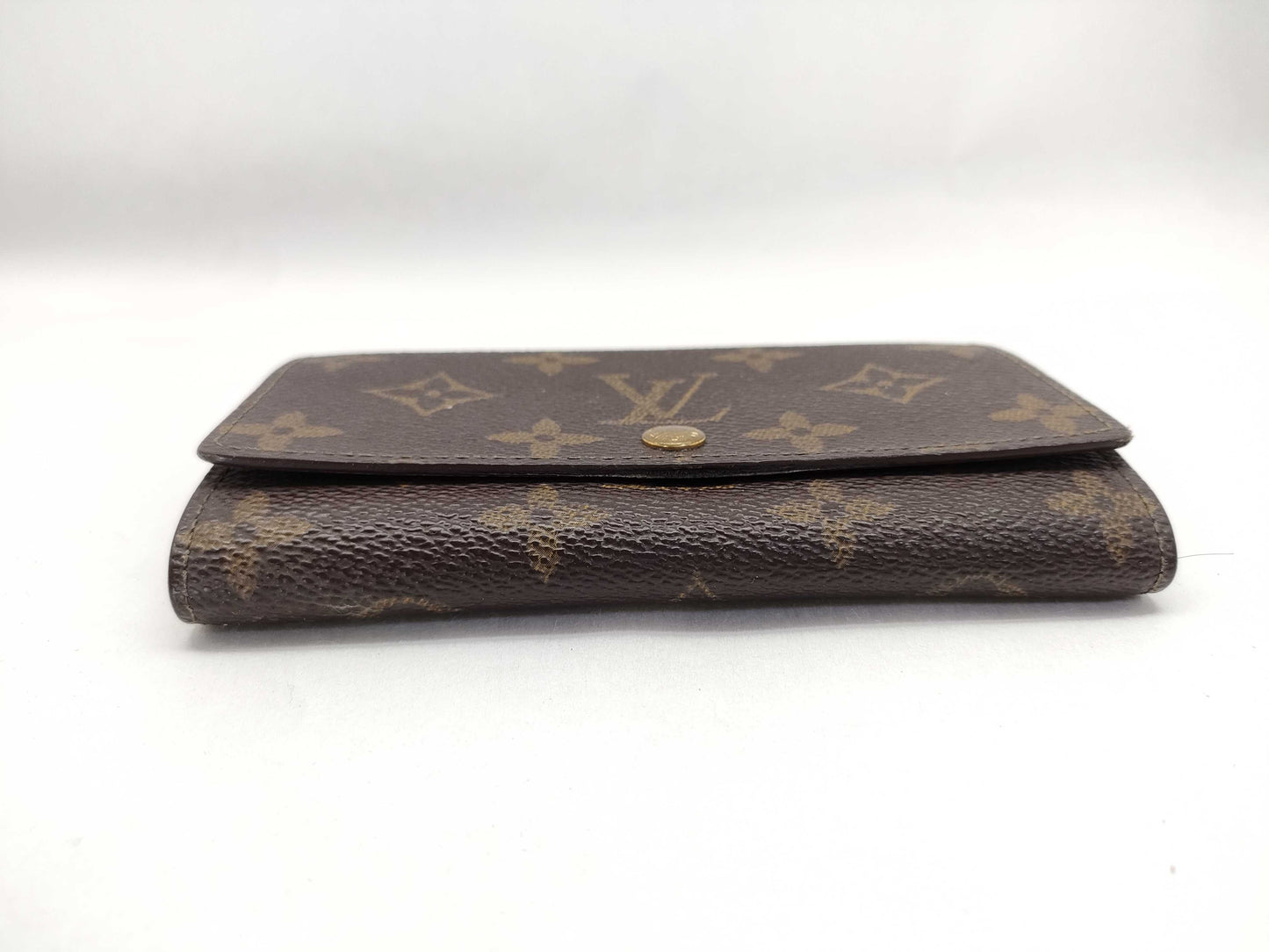 LOUIS VUITTON Monogram M61735 Porto Mone Zip Wallet
