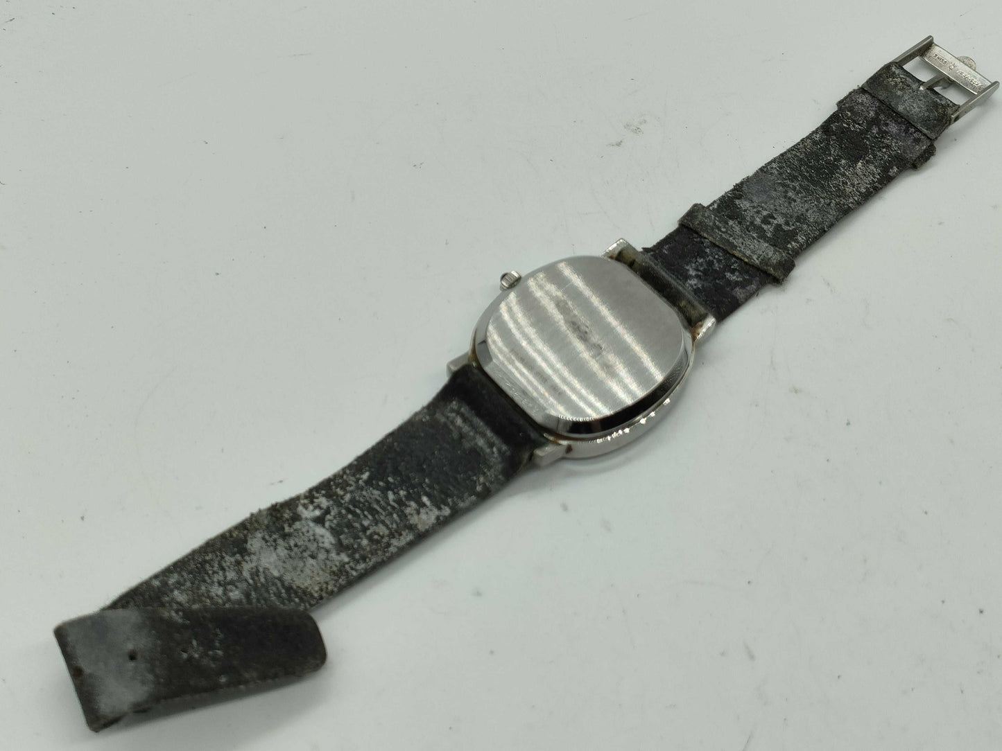 OMEGA Devil Date Men's Watch with Deteriorated Strap