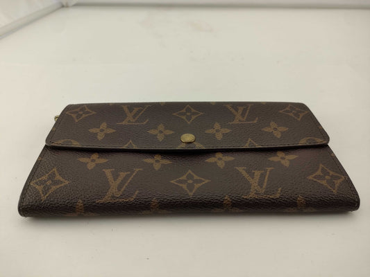 LOUIS VUITTON Monogram Porto Mone Credit Wallet