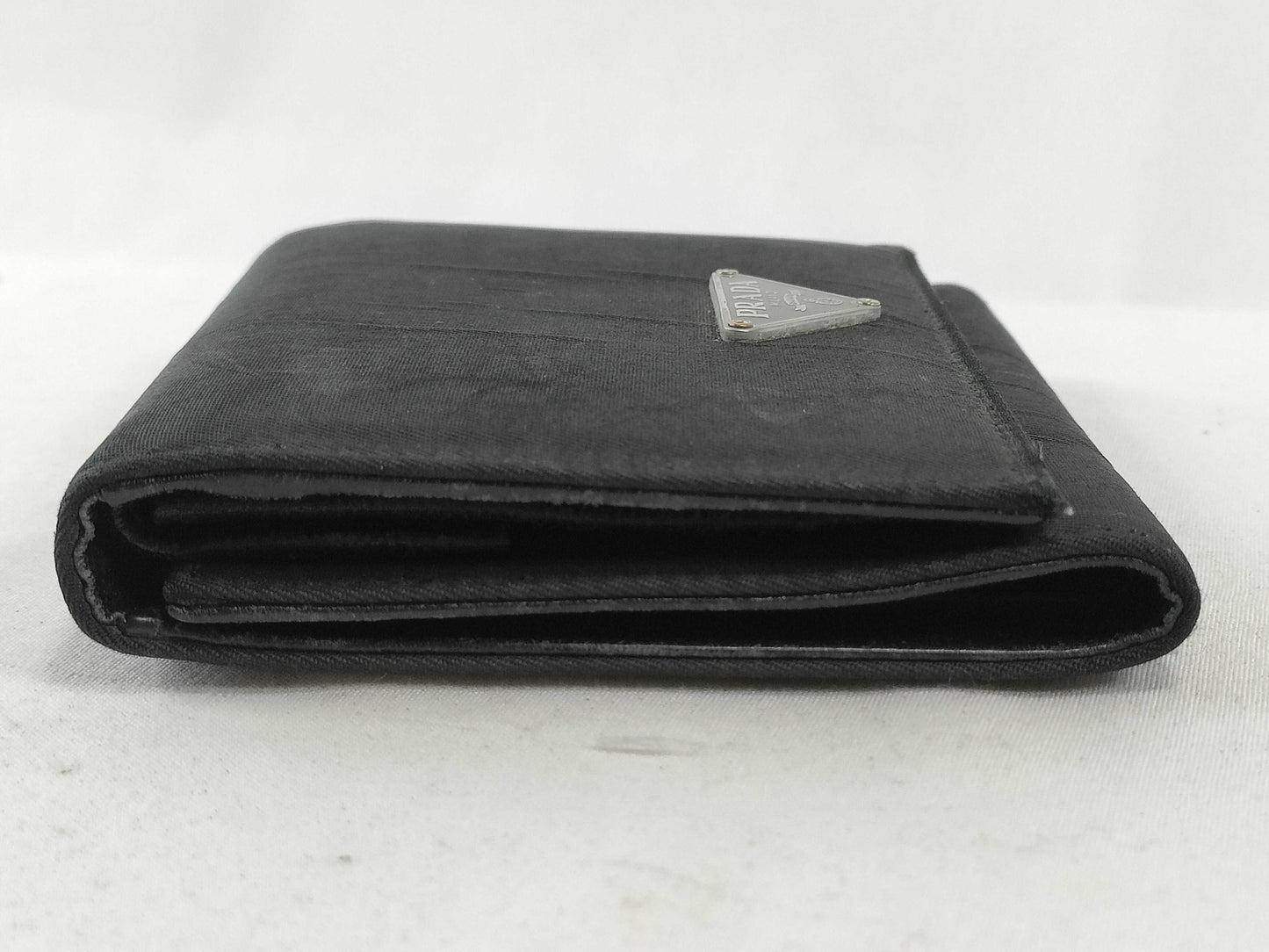 PRADA Nylon Tri-fold Wallet