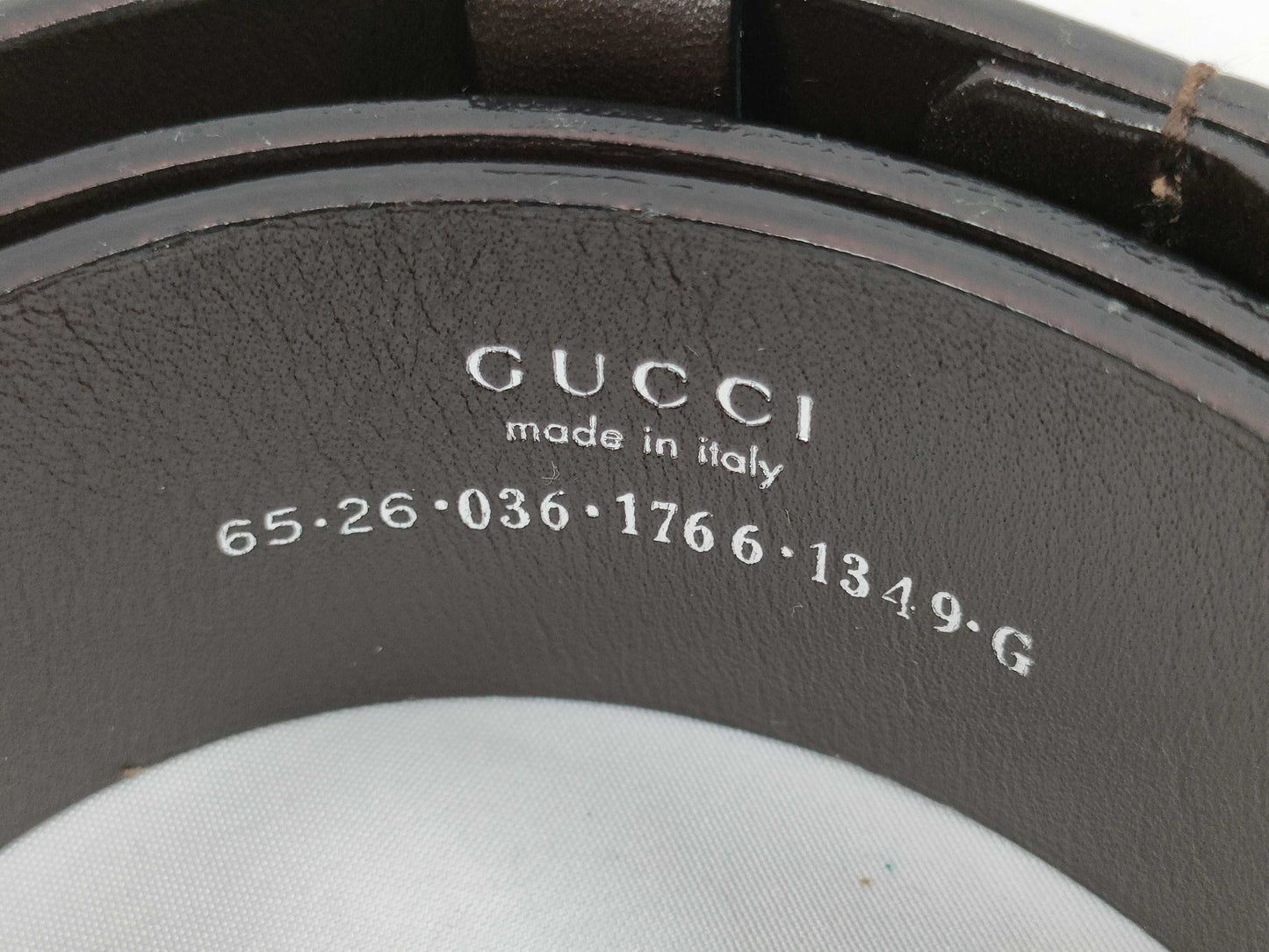 GUCCI 65 26 036 1766 1349 Belt