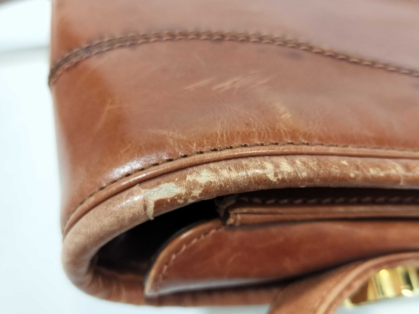 Salvatore Ferragamo Hamano 2-Piece Leather Bag Shoulder Bag