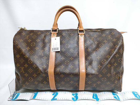 LOUIS VUITTON Monogram M41426 Keepall 50 Boston Bag