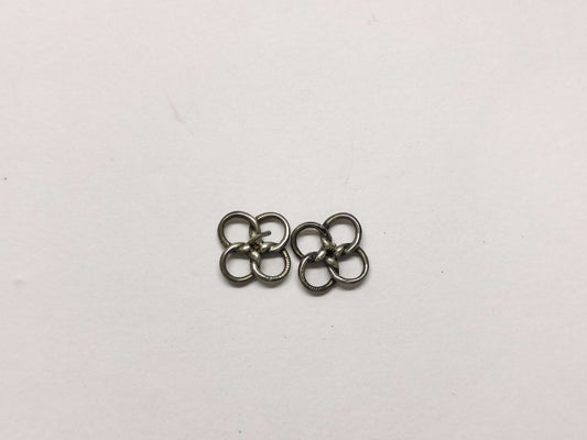 Tiffany & Co. Quadrofolio Earrings, SV925, 2.0g