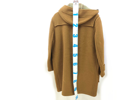 BURBERRY Wool Coat with Checked Interior