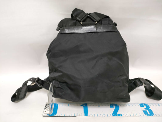 PRADA Nylon Backpack Triangle Logo Rucksack